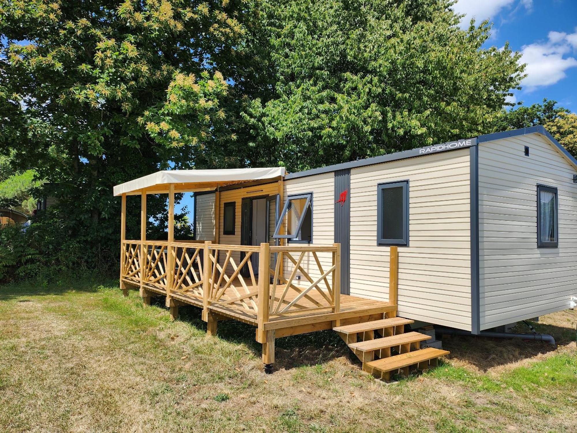 Camping Le Balcon De La Baie サン・マルカン エクステリア 写真